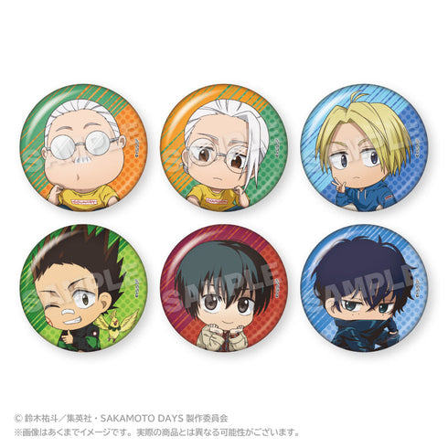 『SAKAMOTO DAYS』トレーディングミニキャラ缶バッジ しゃがみこみVer.【BOX】